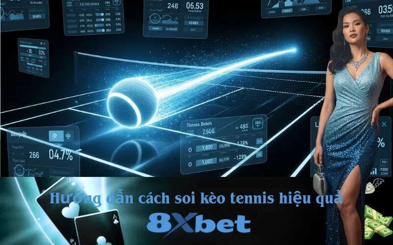 Hướng dẫn cách soi kèo tennis hiệu quả tại 8xBet